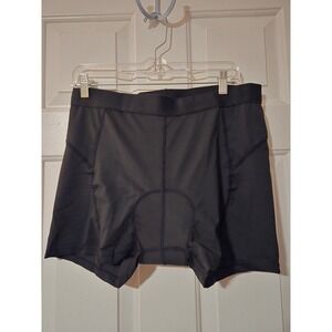 Two pairs Sport Gear Women's Black‎ Padded Cycling Shorts Size XXL